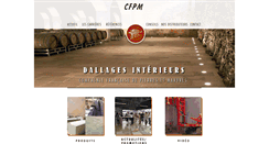 Desktop Screenshot of cfpm-pierres-marbres.fr